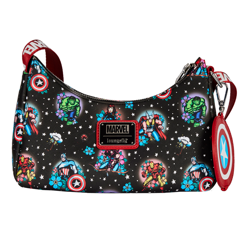 Loungefly: Marvel - Avengers Tattoo Shoulder Bag