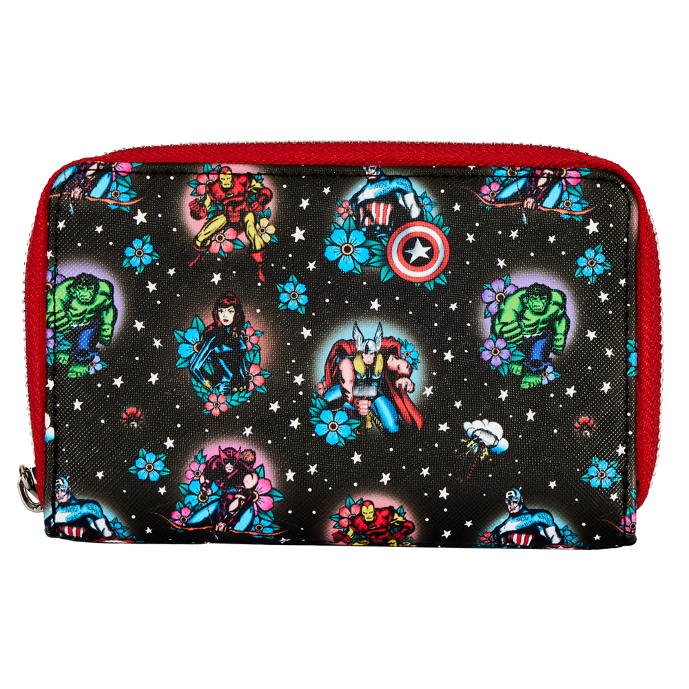 Loungefly: Marvel - Avengers Tattoo Zip Around Wallet