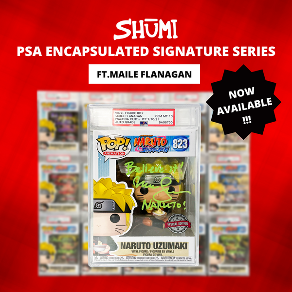 Shumi x PSA Encapsulated Signature Series - Naruto with Noodles (Maile Flanagan) [LIMIT 2 PER CUSTOMER][READ DESCRIPTION]