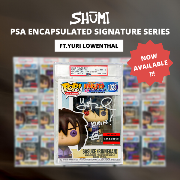 Shumi x PSA Encapsulated Signature Series - Sasuke Rinnegan (Yuri Lowenthal) [LIMIT 2 PER CUSTOMER][READ DESCRIPTION]