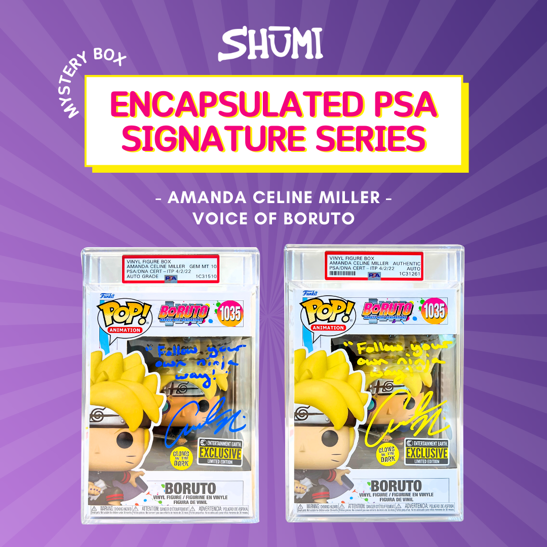 Shumi x PSA Encapsulated Signature Series - Boruto with Marks EE (Amanda Miller)[READ DESCRIPTION]