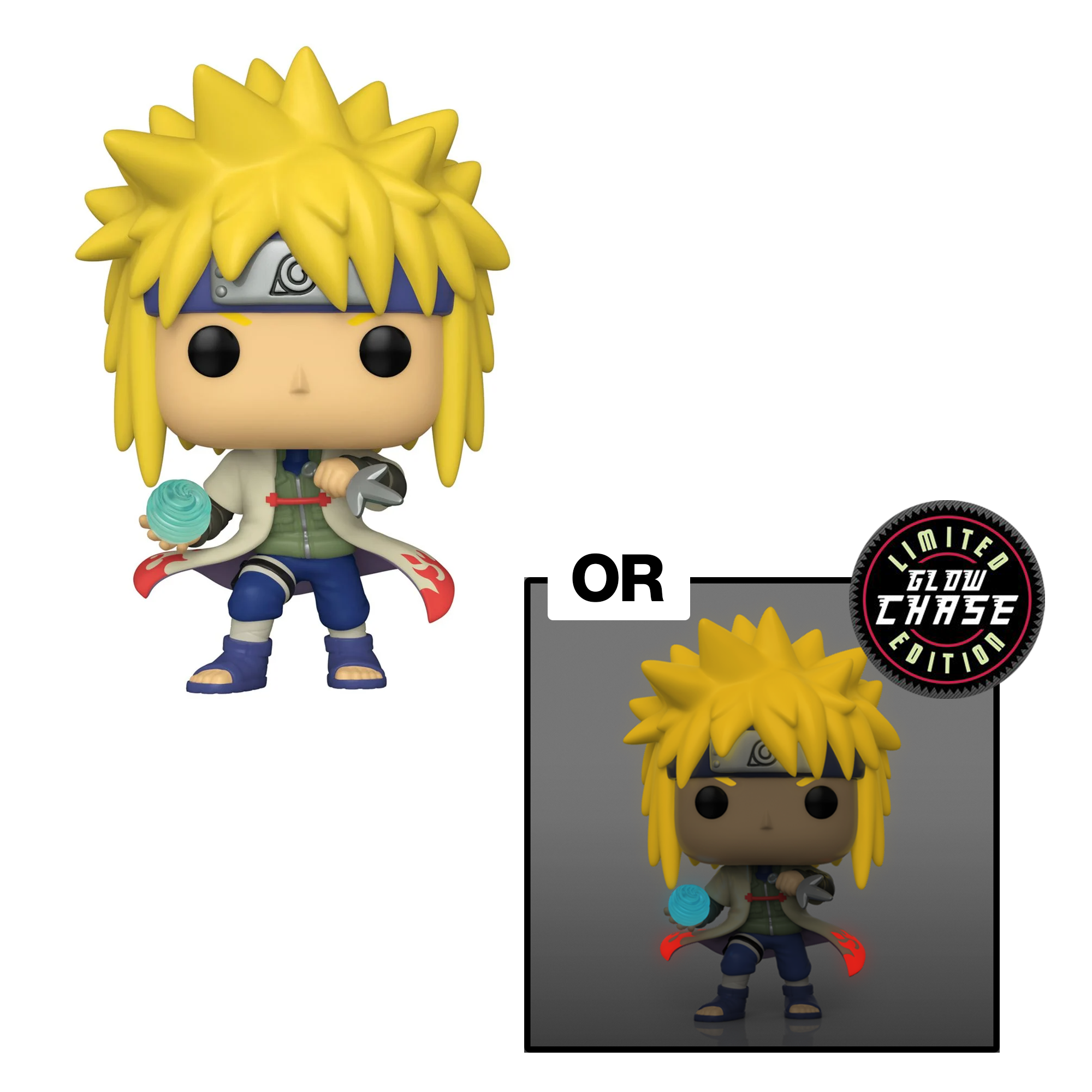 FU36441 Funko POP! Naruto Shippuden - Minato Namikaze with Rasengan Vinyl Figure #935 AAA Anime Exclusive [READ DESCRIPTION]