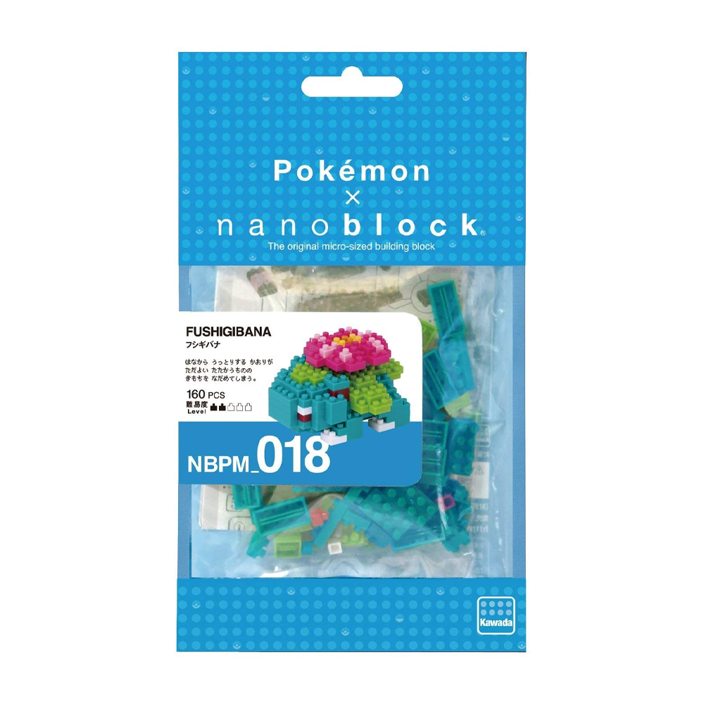 Nanoblock: Pokémon Series - Venusaur