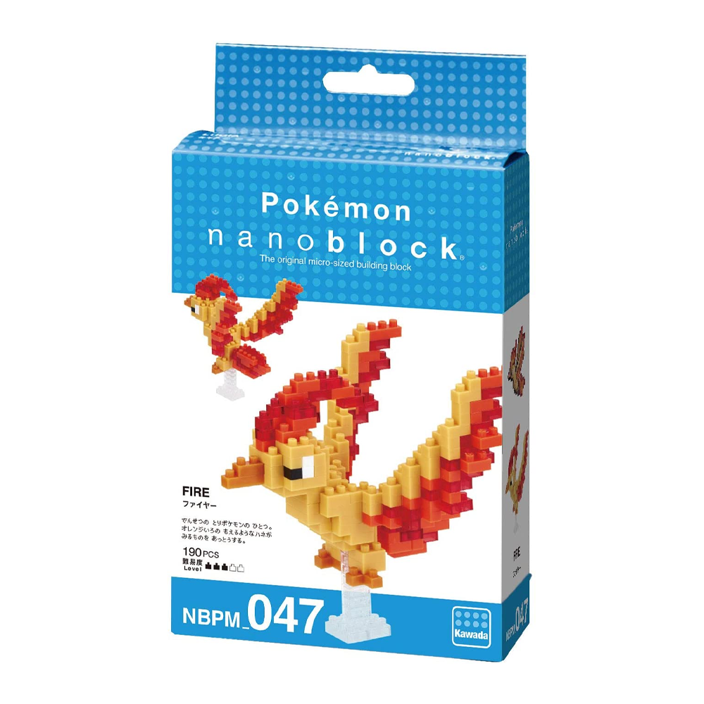 Nanoblock: Pokémon Series - Moltres