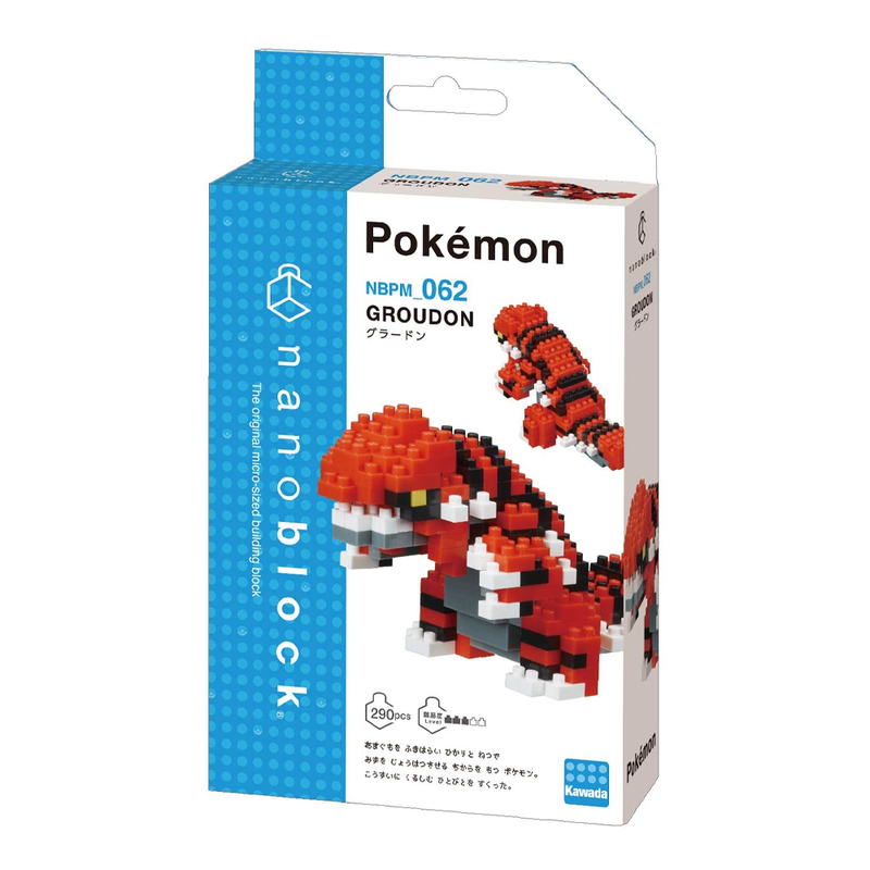 Nanoblock: Pokémon Series - Groudon