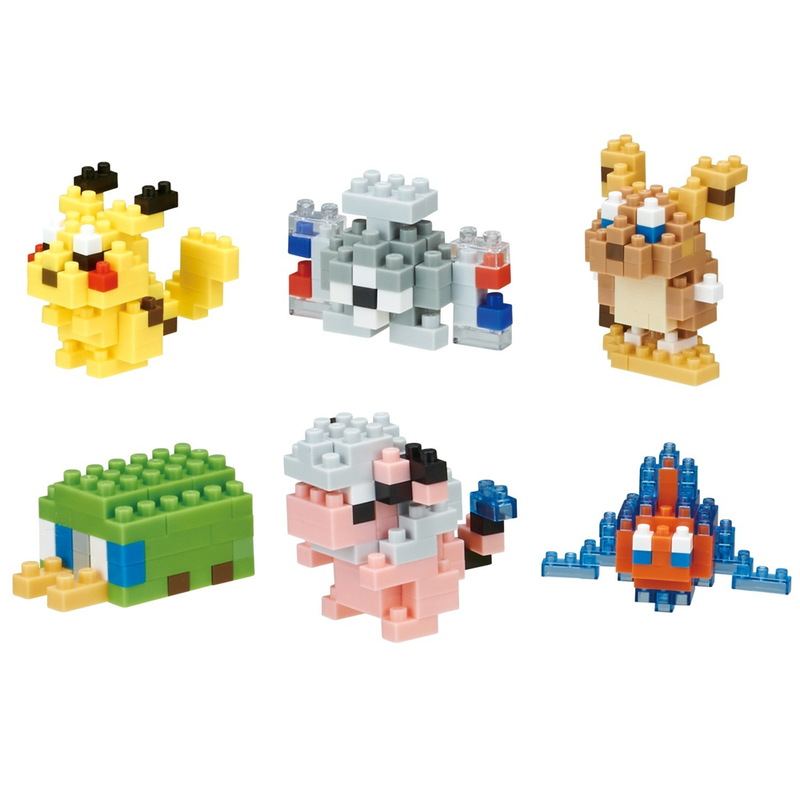 Nanoblock - Pokemon Type Normal Set 1, mininano Series : Toys &  Games