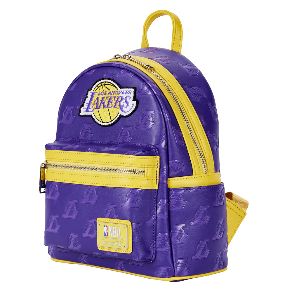 Los Angeles Lakers Basketball Team Retro Logo Recycled License Plate Art Tote  Bag by Design Turnpike - Instaprints