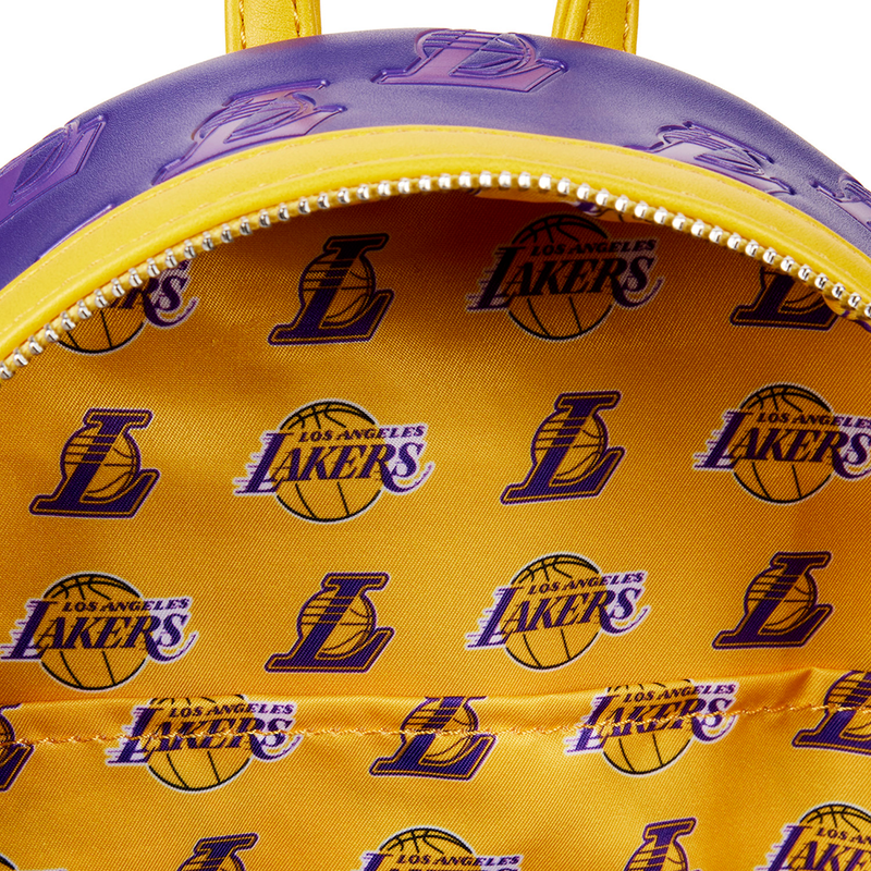 Loungefly: NBA LA Lakers Debossed Logo Mini Backpack