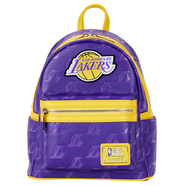 Loungefly: NBA LA Lakers Debossed Logo Mini Backpack