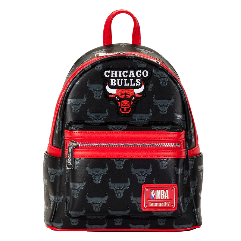 Loungefly: NBA Chicago Bulls Debossed Logo Mini Backpack