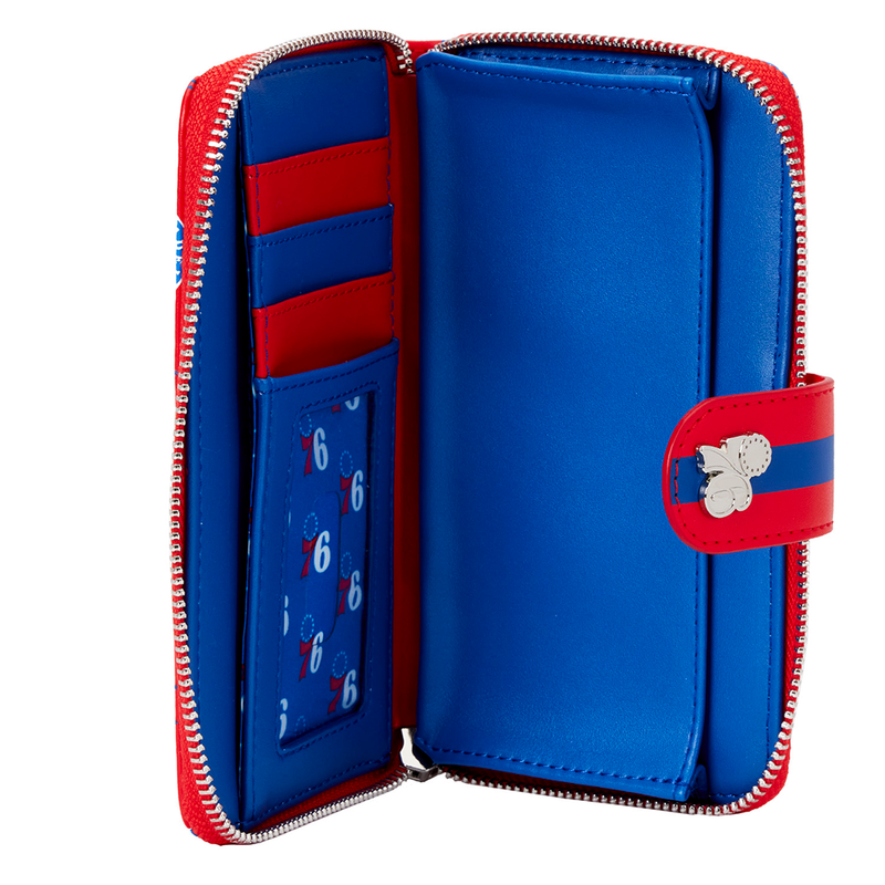 Loungefly: NBA Philly 76ers Logo Wallet