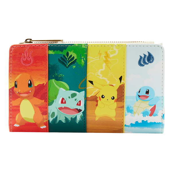 Loungefly: Pokemon - Elements Flap Wallet