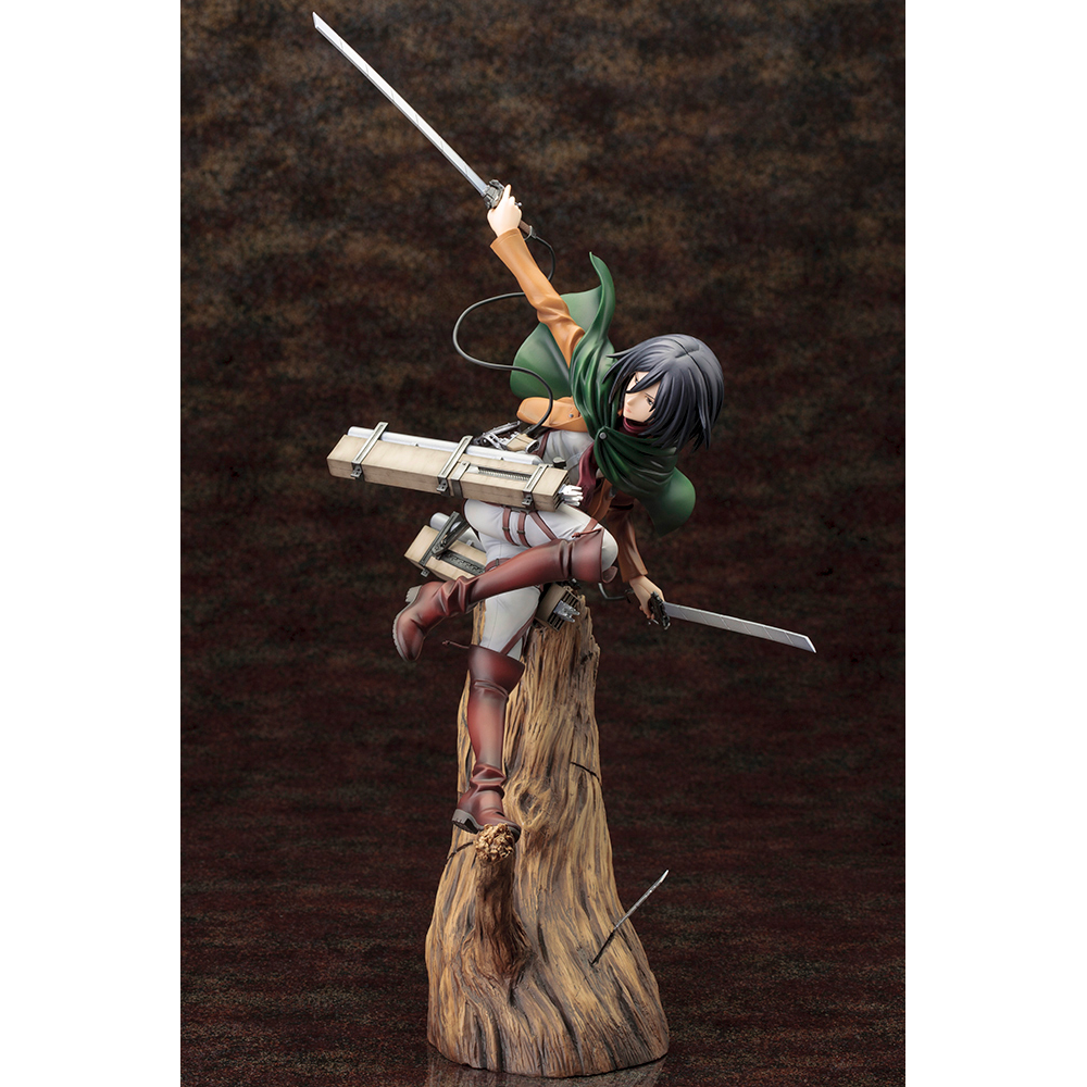 KOTOBUKIYA ARTFX J: Attack on Titan - Mikasa Ackerman Renewal Package Ver. 1/7 Scale Figure