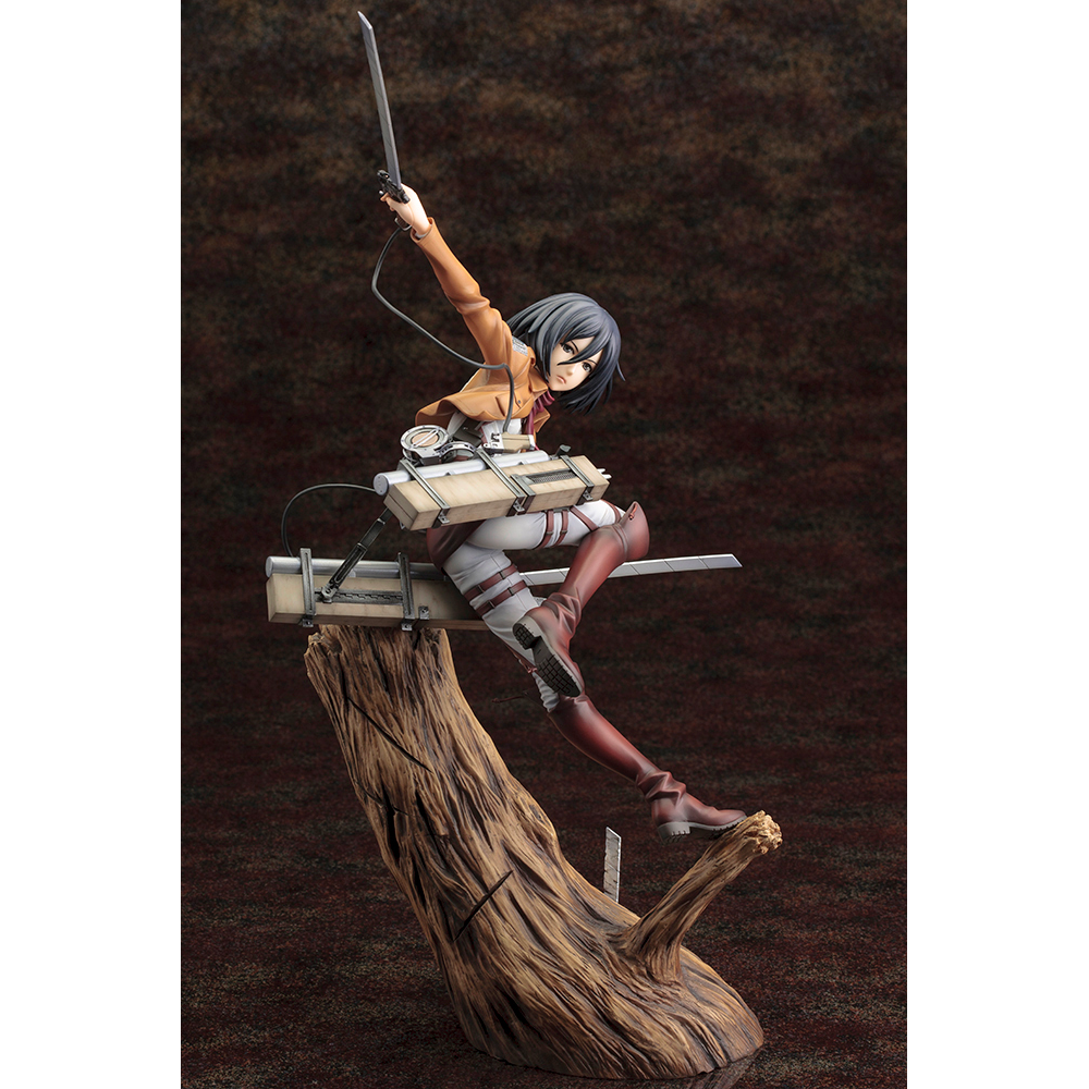 KOTOBUKIYA ARTFX J: Attack on Titan - Mikasa Ackerman Renewal Package Ver. 1/7 Scale Figure