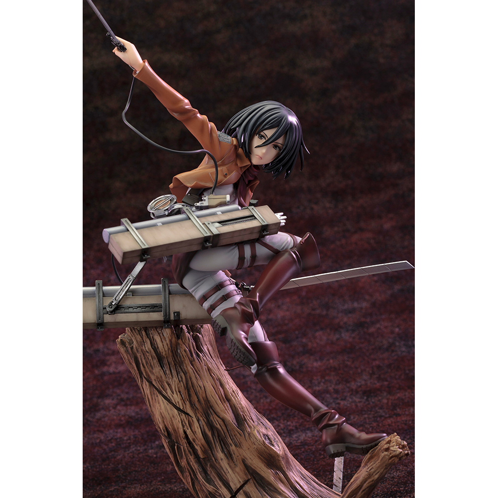 KOTOBUKIYA ARTFX J: Attack on Titan - Mikasa Ackerman Renewal Package Ver. 1/7 Scale Figure