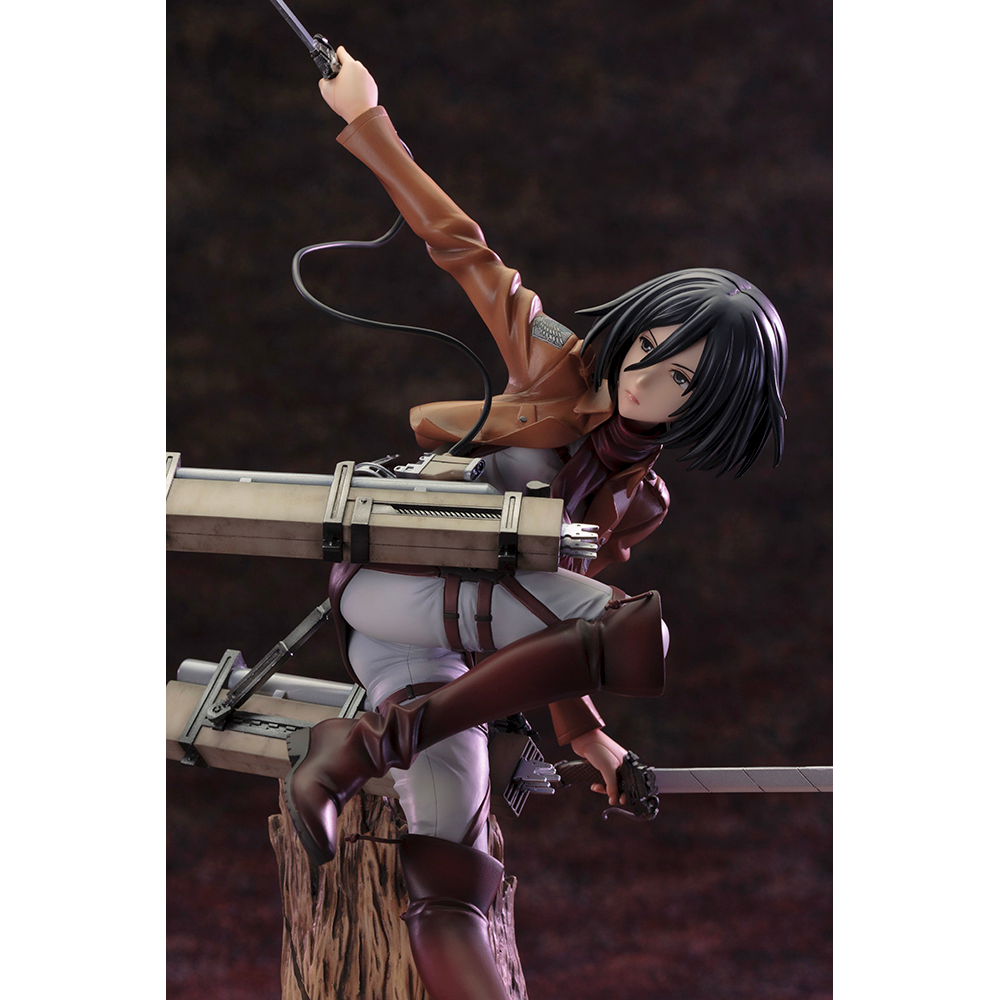 KOTOBUKIYA ARTFX J: Attack on Titan - Mikasa Ackerman Renewal Package Ver. 1/7 Scale Figure