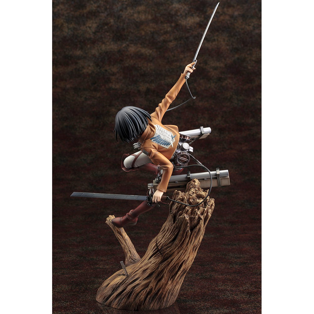 KOTOBUKIYA ARTFX J: Attack on Titan - Mikasa Ackerman Renewal Package Ver. 1/7 Scale Figure