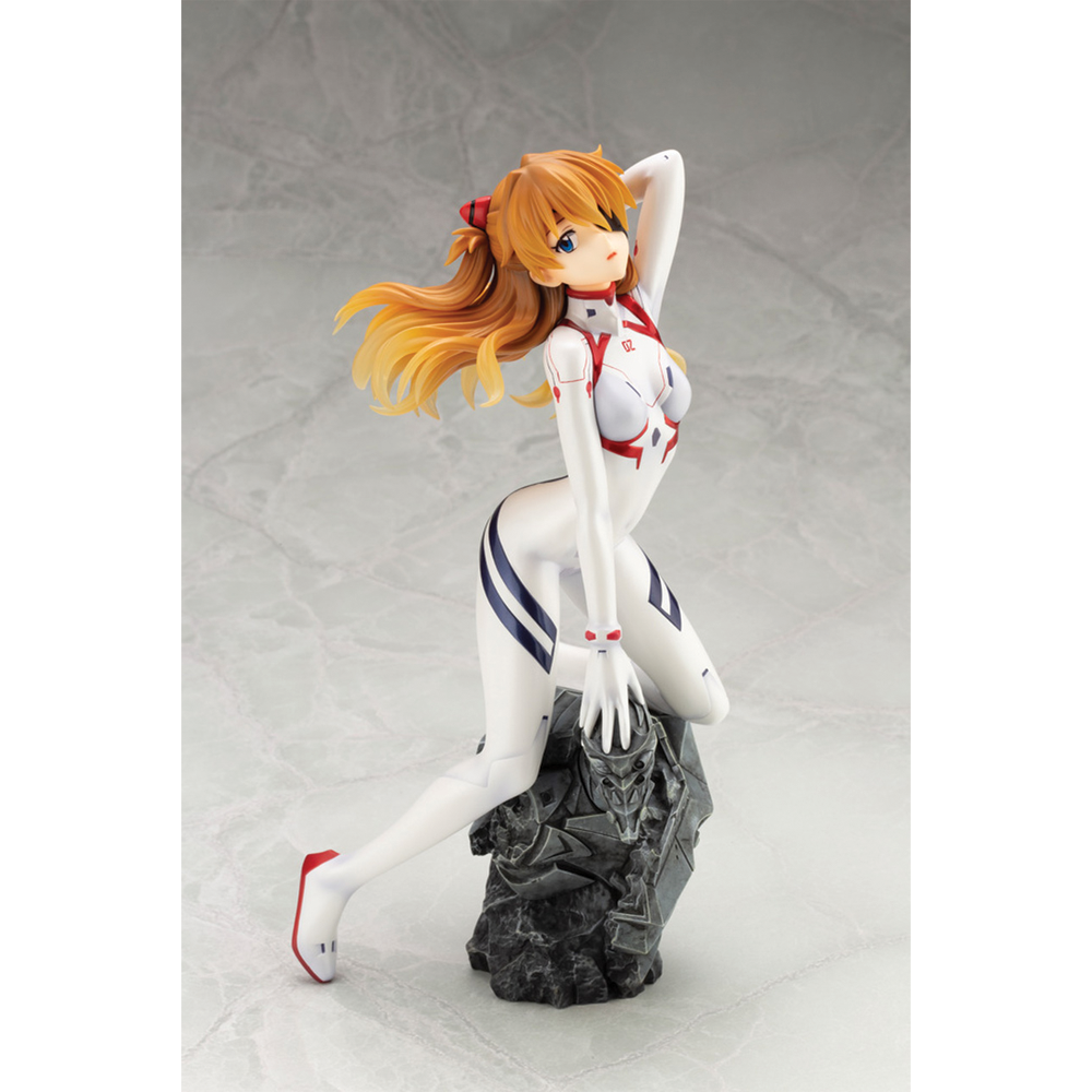 KOTOBUKIYA: Evangelion: 3.0+1.0 Thrice Upon a Time - Asuka Shikinami Langley White Plugsuit Ver. 1/6 Scale Figure