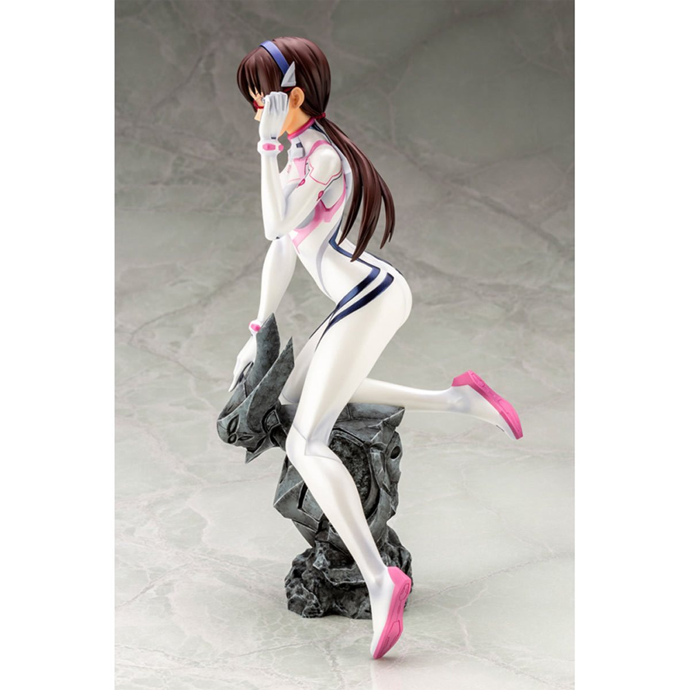 KOTOBUKIYA: Evangelion: 3.0+1.0 Thrice Upon a Time - Mari Makinami Illustrious White Plugsuit Ver. 1/6 Scale Figure