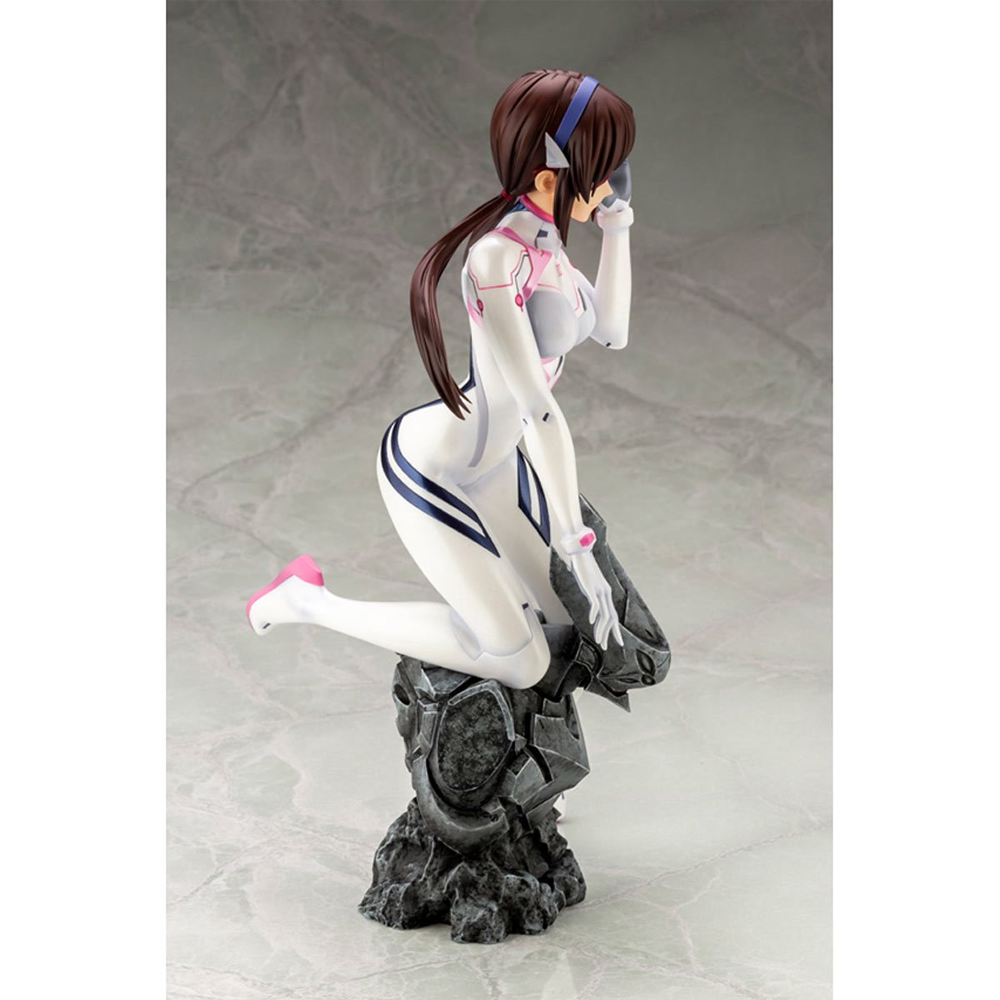 KOTOBUKIYA: Evangelion: 3.0+1.0 Thrice Upon a Time - Mari Makinami Illustrious White Plugsuit Ver. 1/6 Scale Figure