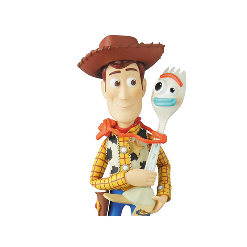 Medicom Toy: Toy Story 4 - Woody & Forky (UDF) (Ultra Detail Figure)