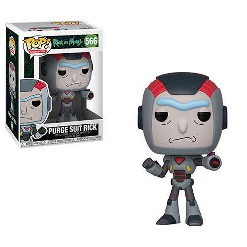 FU40248 Funko POP! Rick and Morty: S6 - Purge Suit Rick Vinyl Figure #566