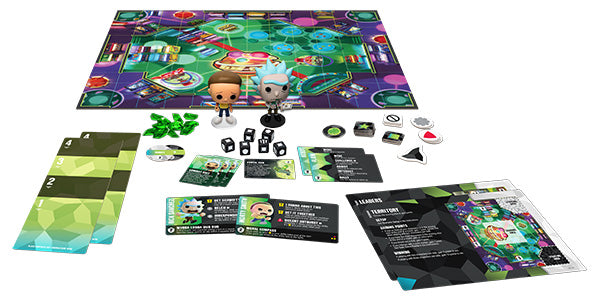 FU42634 Funkoverse POP! Strategy Game - Rick and Morty Expandalone Set