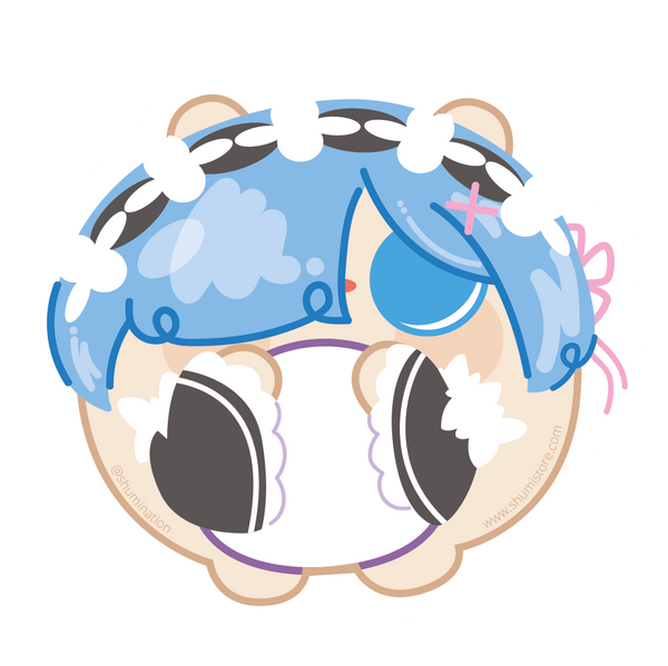 Shumi Mascot: Re:Zero Starting Life in Another World - Rem Sticker
