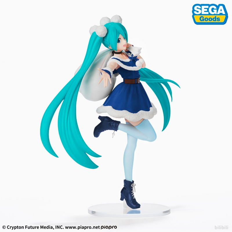 [PRE-ORDER] SEGA: Vocaloid - Blue Miku Hatsune (Christmas 2020) Super Premium Figure