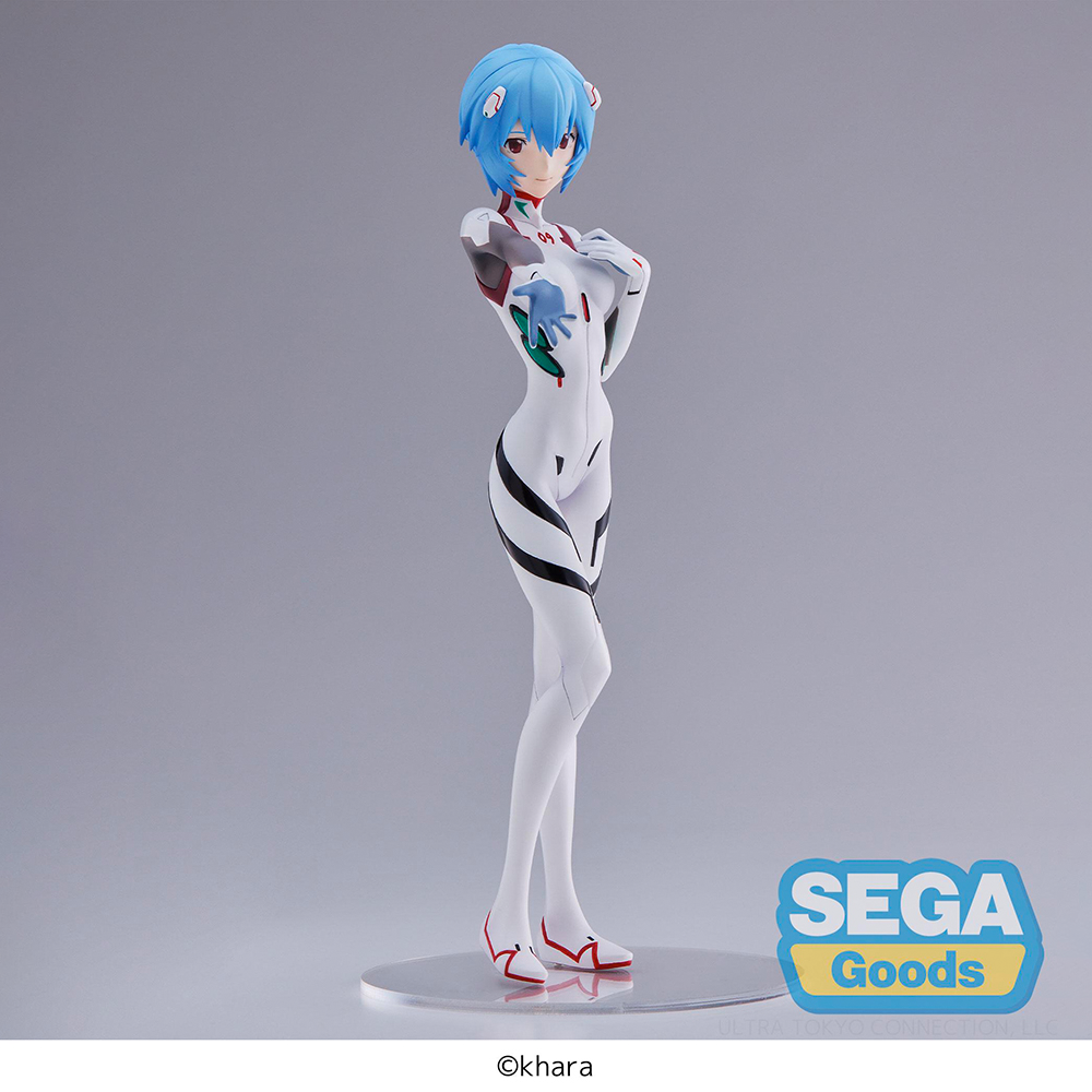 [PRE-ORDER] SEGA: Evangelion: 3.0+1.0 Thrice Upon a Time - Rei Ayanami (Hand Over/Momentary White) SPM Figure