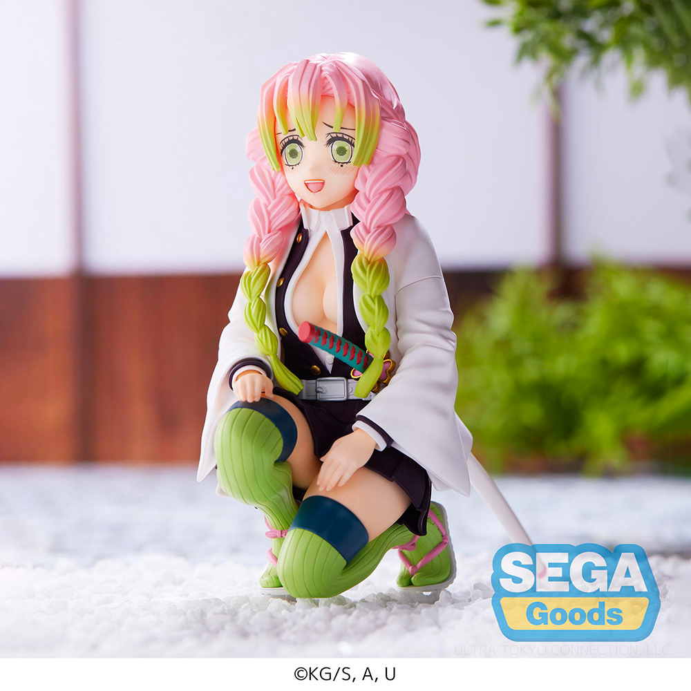 SEGA: Demon Slayer: Kimetsu no Yaiba - Mitsuri Kanroji (Hashira Meeting) PM Perching Figure