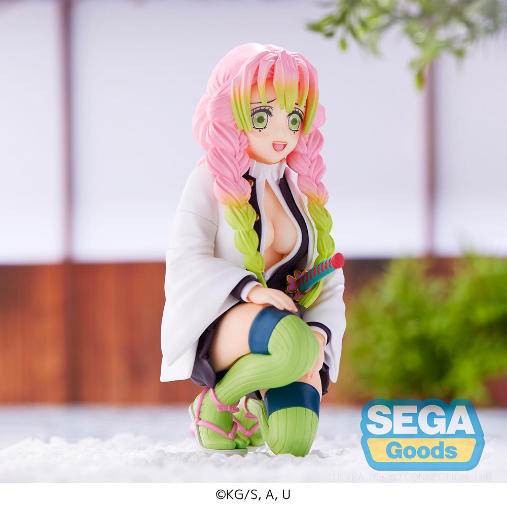 SEGA: Demon Slayer: Kimetsu no Yaiba - Mitsuri Kanroji (Hashira Meeting) PM Perching Figure