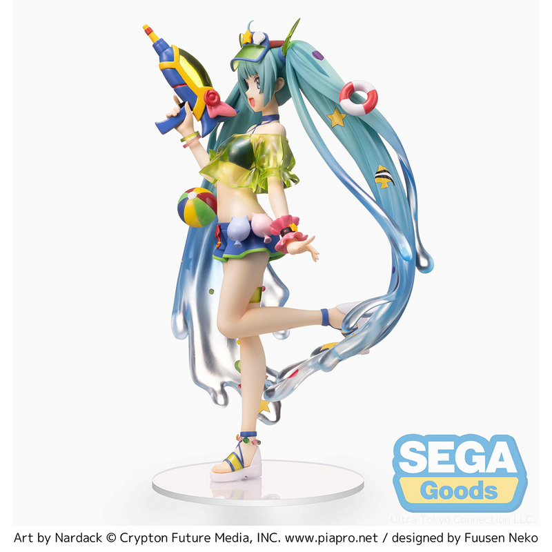SEGA: Vocaloid - Hatsune Miku (Splash Parade) Super Premium Figure