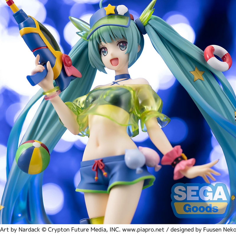 SEGA: Vocaloid - Hatsune Miku (Splash Parade) Super Premium Figure