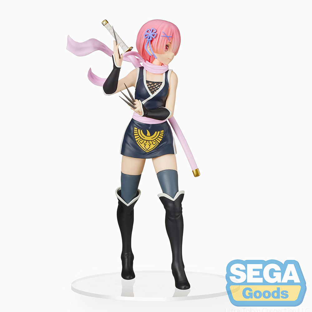 SEGA: Re:Zero Starting Life in Another World - Ram (Kunoichi Tobi Ver.) SPM Figure