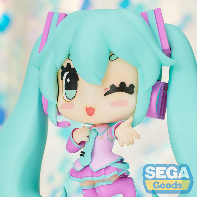 SEGA: Vocaloid Chubby Collection - Hatsune Miku (Light Color) Figure