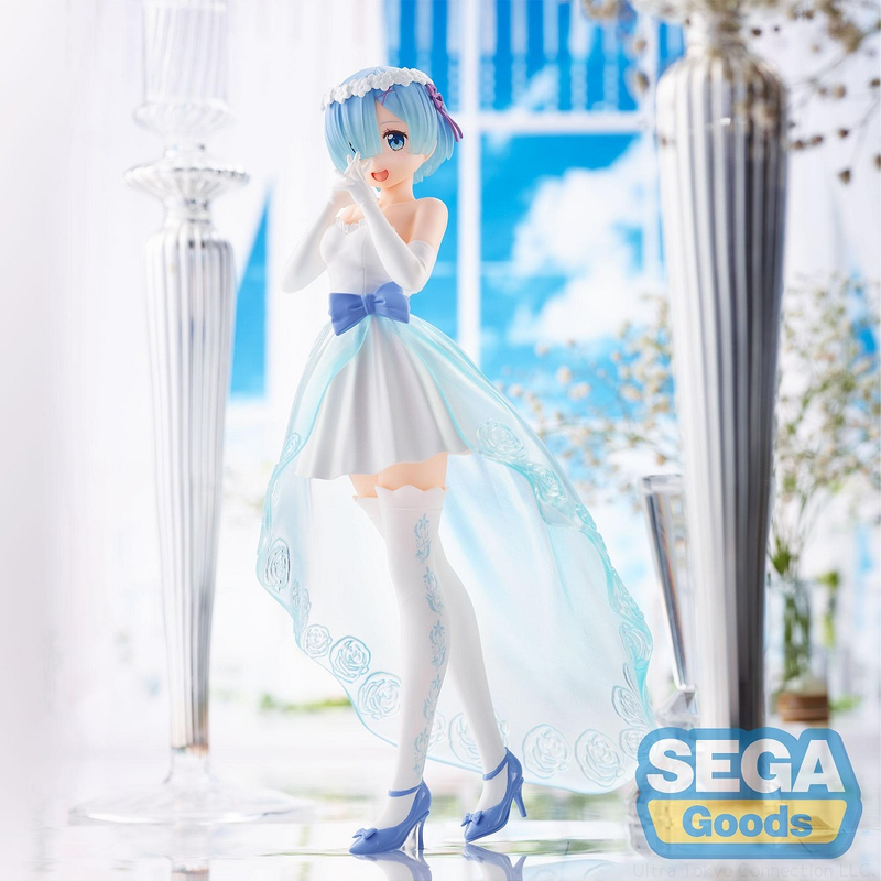 [PRE-ORDER] Sega: Re:Zero Starting Life in Another World - Rem (Wedding Dress Ver.) SPM Figure