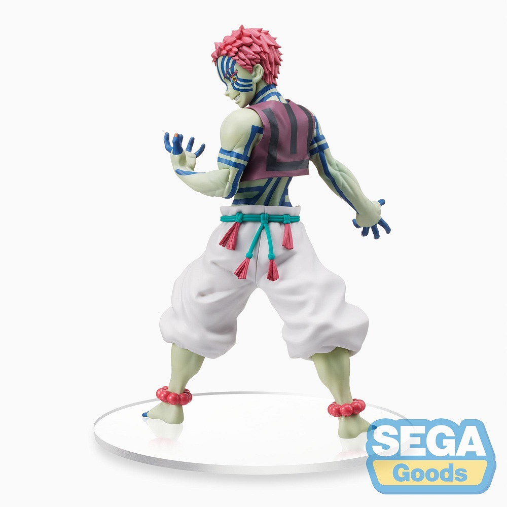 SEGA: Demon Slayer: Kimetsu no Yaiba: Mugen Train - Akaza SPM Figure