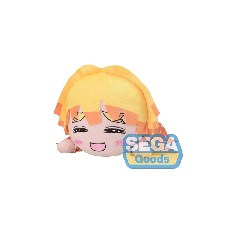 SEGA: Nesoberi Lay-Down Plush: Demon Slayer: Kimetsu no Yaiba - Zenitsu Agatsuma (Smiling) SP Plush