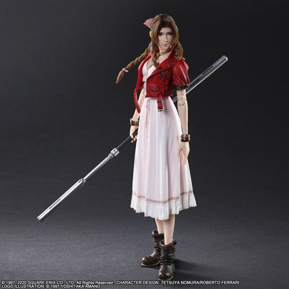 [PRE-ORDER] SQUARE ENIX: FINAL FANTASY® VII REMAKE PLAY ARTS -KAI- ™ - Aerith Gainsborough Action Figure