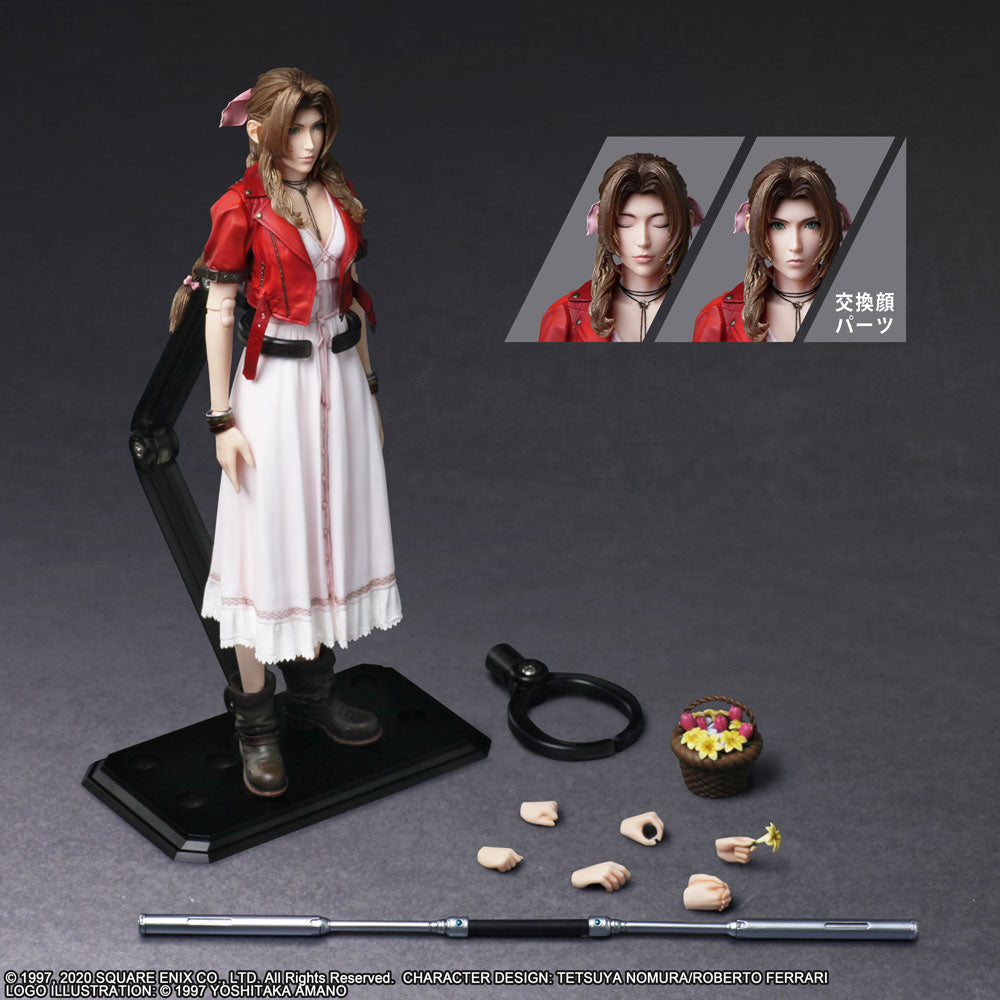 [PRE-ORDER] SQUARE ENIX: FINAL FANTASY® VII REMAKE PLAY ARTS -KAI- ™ - Aerith Gainsborough Action Figure