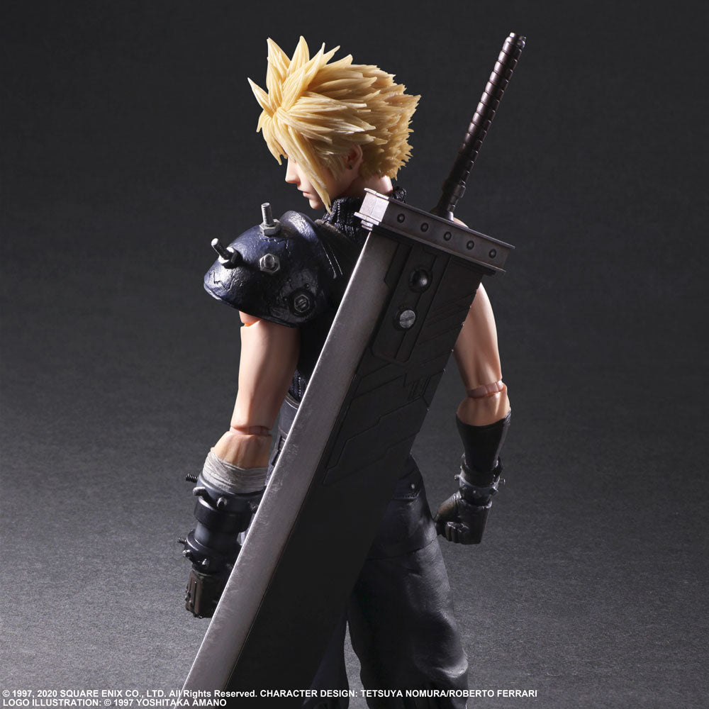 SQUARE ENIX: FINAL FANTASY® VII REMAKE PLAY ARTS -KAI- ™ - Cloud Strife (Version 2) Action Figure