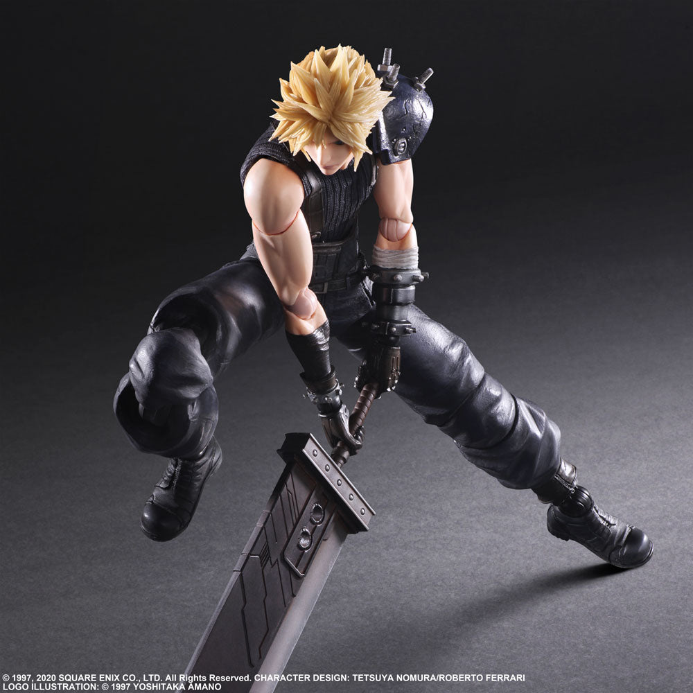 SQUARE ENIX: FINAL FANTASY® VII REMAKE PLAY ARTS -KAI- ™ - Cloud Strife (Version 2) Action Figure