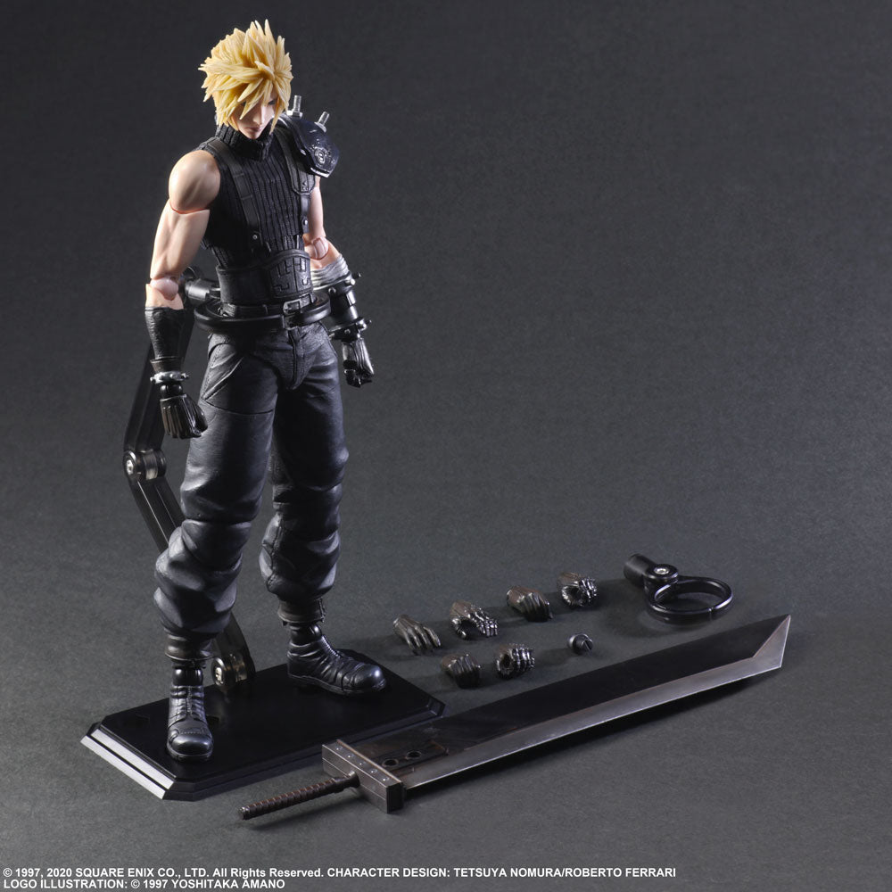 SQUARE ENIX: FINAL FANTASY® VII REMAKE PLAY ARTS -KAI- ™ - Cloud Strife (Version 2) Action Figure