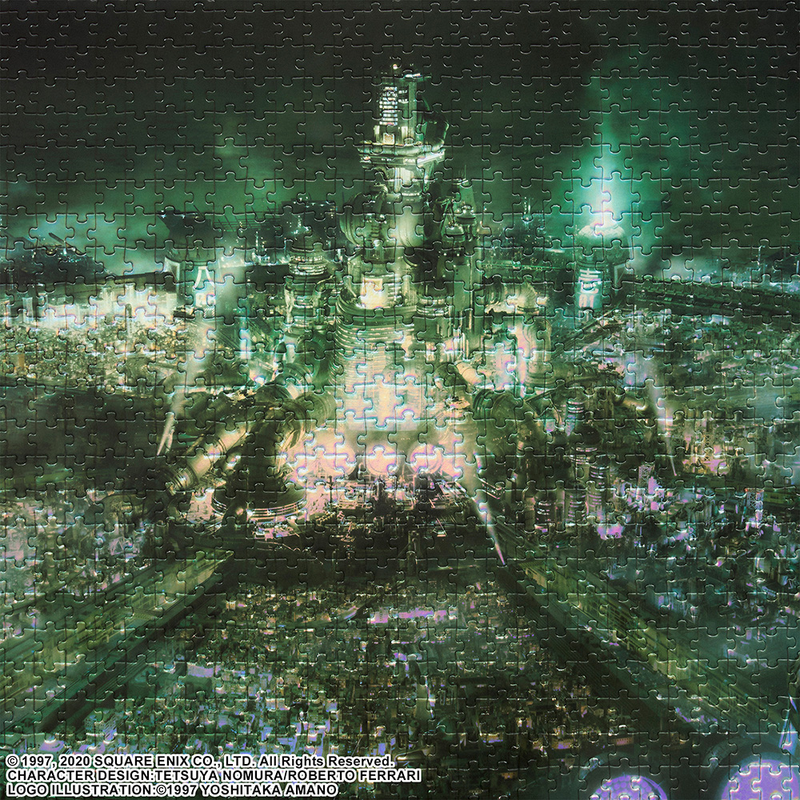[PRE-ORDER] SQUARE ENIX: Final Fantasy 7 Remake - Midgar Key Art 1000 Piece Jigsaw Puzzle