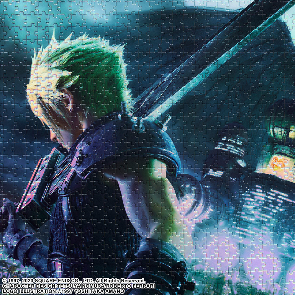 [PRE-ORDER] SQUARE ENIX: Final Fantasy VII: Remake - Cloud & Sephiroth Key Art 1000 Piece Jigsaw Puzzle