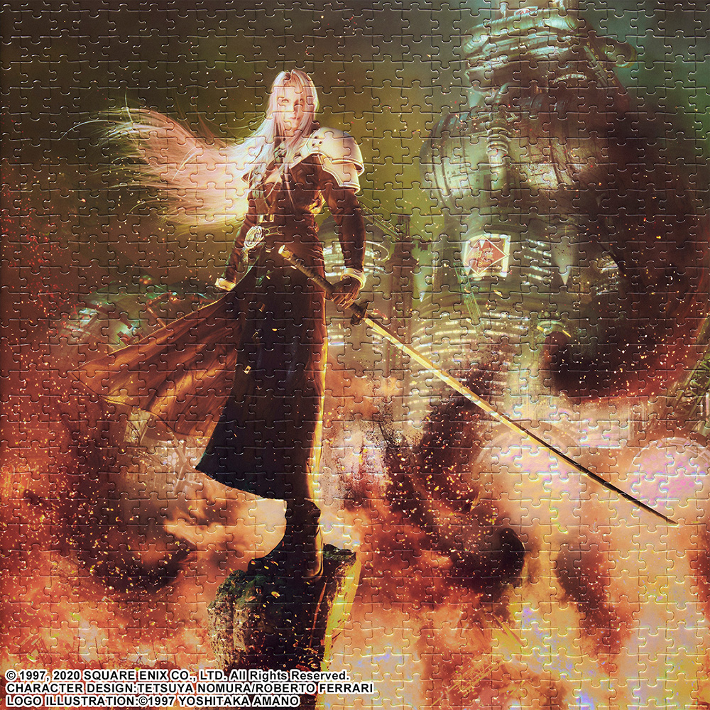 [PRE-ORDER] SQUARE ENIX: Final Fantasy 7 Remake - Sephiroth Key Art 1000 Piece Jigsaw Puzzle