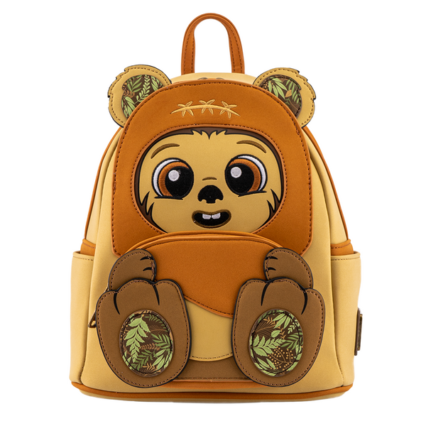 NWOT Loungefly Star Wars Wicket Footsie Cosplay Backpack Loungefly: Star Wars - Wicket Footsie Cosplay Mini Backpack  main image 3
