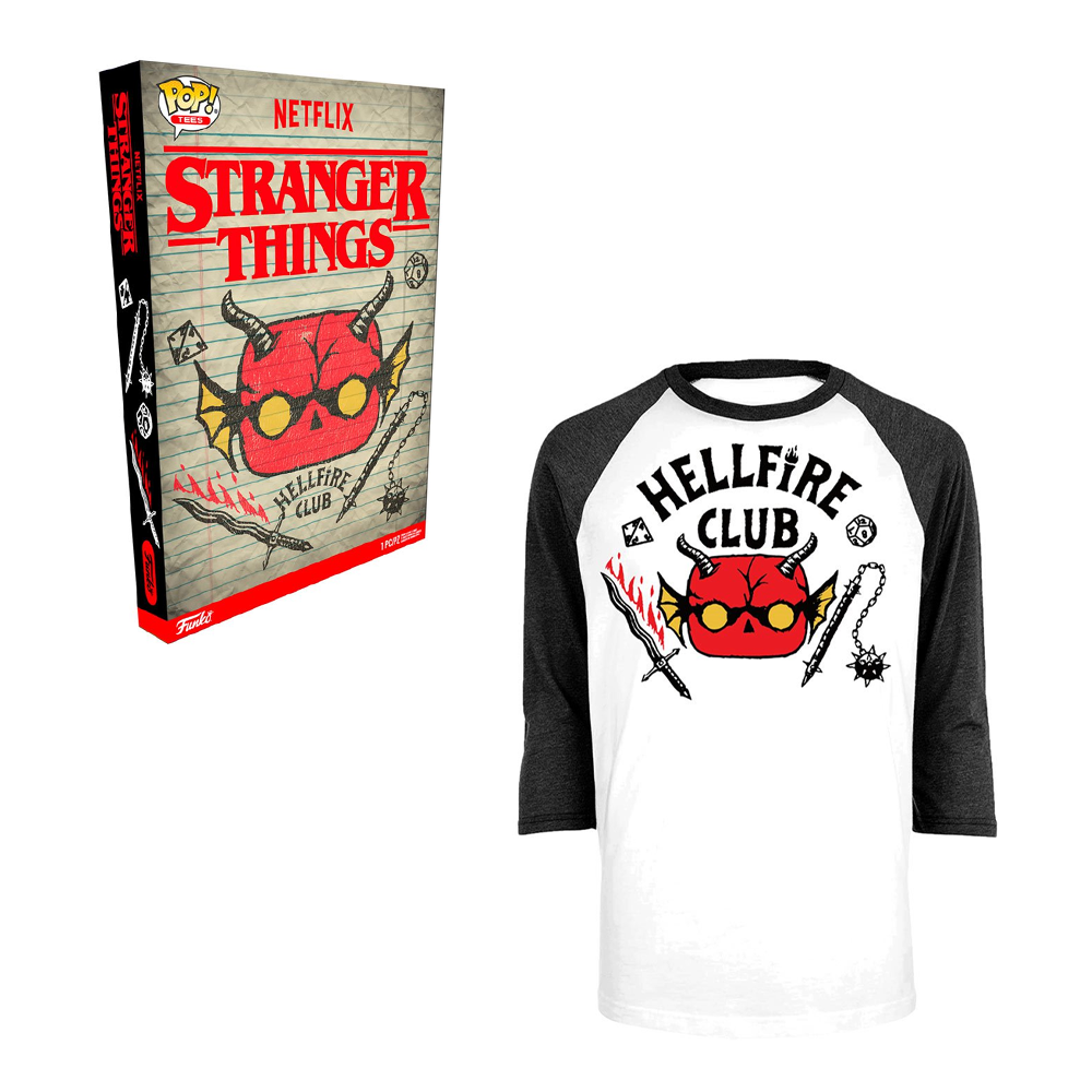 [PRE-ORDER] Funko POP! Tee: Stranger Things Hellfire Club Boxed Tee