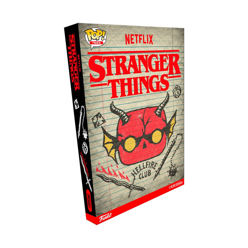 [PRE-ORDER] Funko POP! Tee: Stranger Things Hellfire Club Boxed Tee